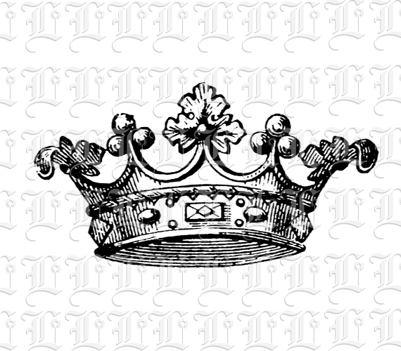 Queen Crown V Printable