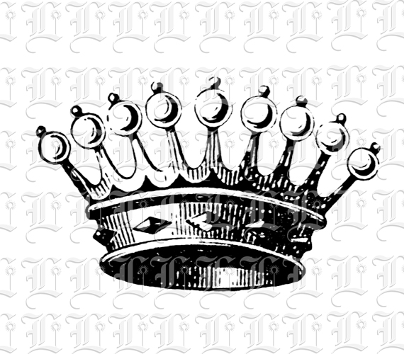 Queen Crown IV Printable