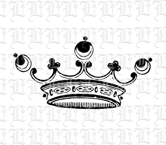 Queen Crown II Printable