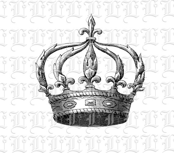 Queen Crown III Printable