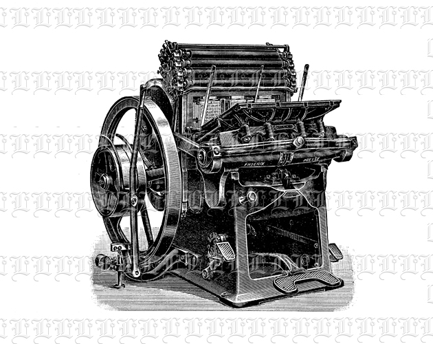 Antique Printing Press