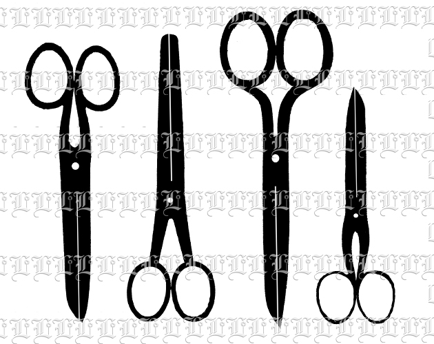 Scissors Silhouettes